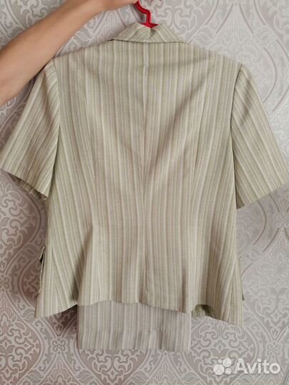 Льняной женский костюм (р.46-48)