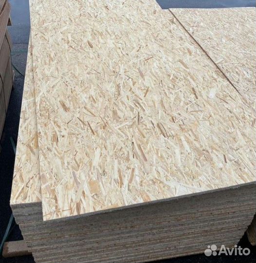 Осб-3 (ориентированно стружечная плита) 9мм