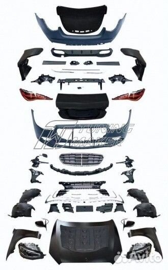 Mercedes Benz S-Class W221 Рестайлинг в W223