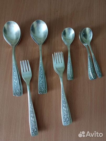 Набор вилок и ложек СССР