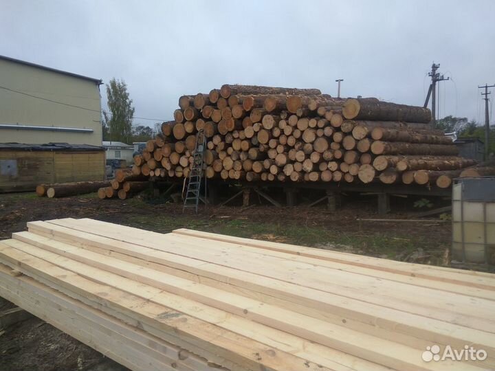Доска обрезная, брус, пиломатериалы