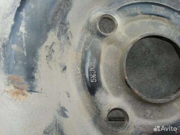 Штампованные диски r14 4x100