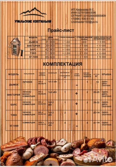 Коптильный шкаф/Коптильня 4в1 