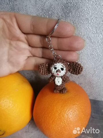 Чебурашка брелок