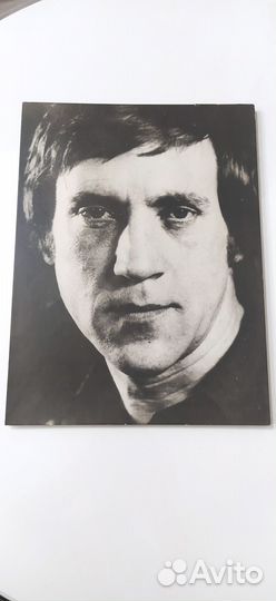 Фото Высоцкий. На дереве. 38 х 28 см. 1970 г