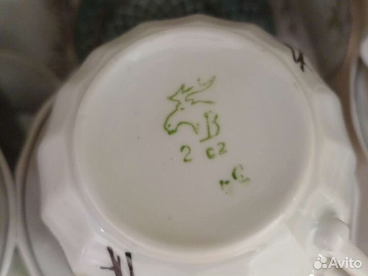 Чайный сервиз белая роза