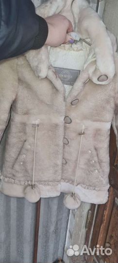 Шуба мутоновая для девочки
