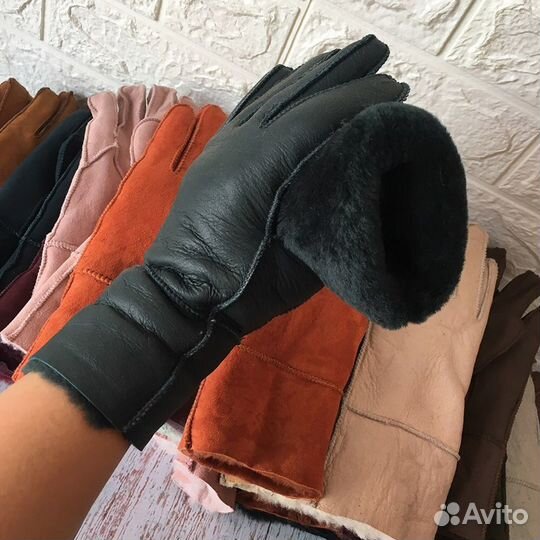 Перчатки из овчины Монголия