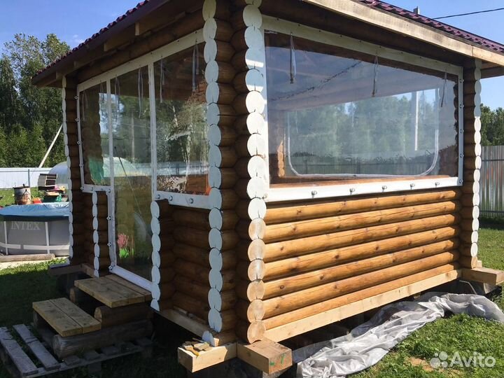 Мягкие окна на веранду, беседку круглый год