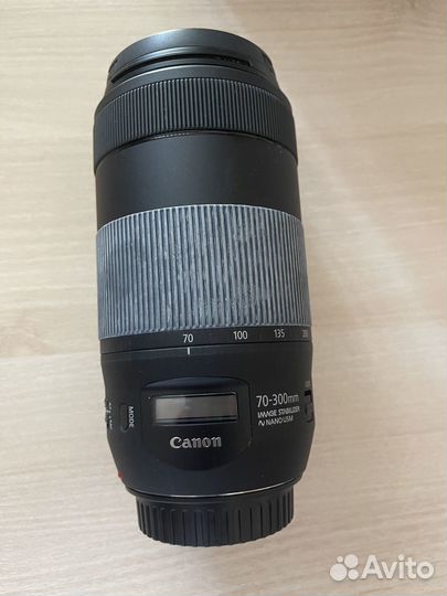 Объектив canon EF 70 300mm f/4-5.6 IS II USM