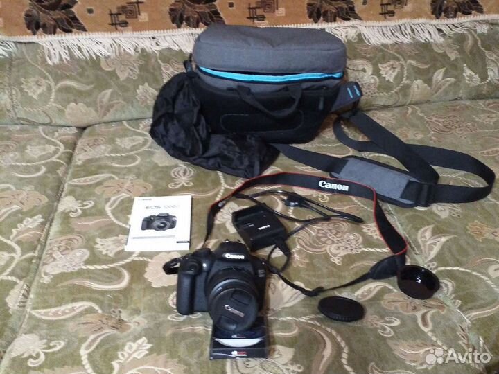 Фотовидео камера Canon модель EOS 1200 D с термо с