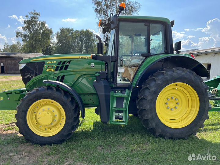 Трактор John Deere 6140M, 2018