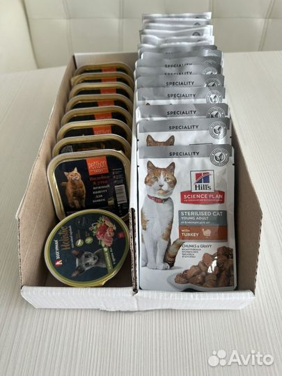 Влажный корм для кошек proplan