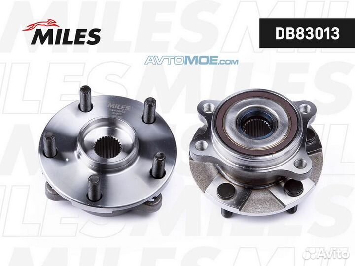 Ступица с подшипником передняя +ABS toyota auris I