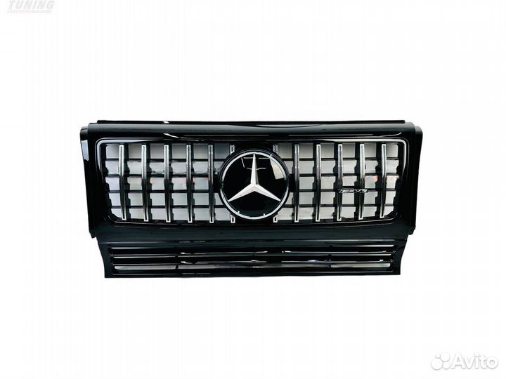 Решетка радиатора Mercedes Benz G klass 90-18 D857