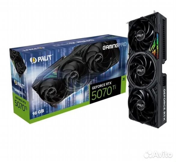 Видеокарта Palit RTX 5070TI gamingpro 16гб
