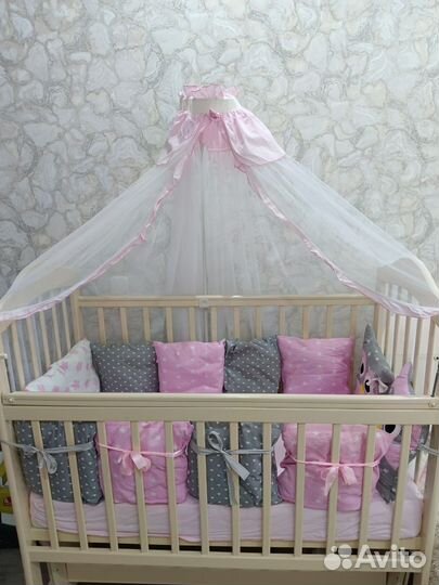 Бортики,балдахин с держателем