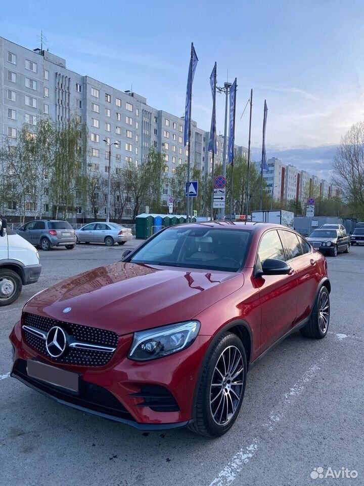 Mercedes-Benz GLC-класс Coupe 2.0 AT, 2017, 111 000 км