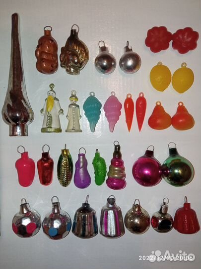 Ёлочные игрушки СССР