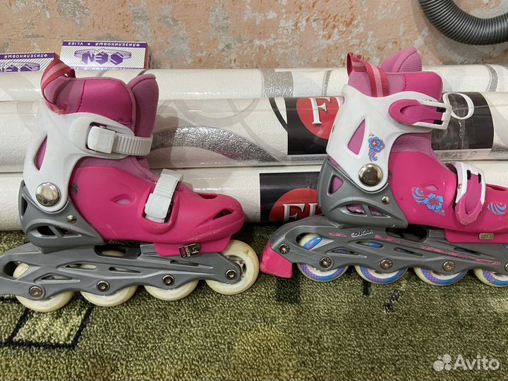 Детские ролики и защита