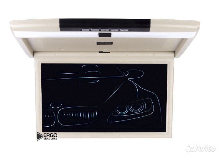 Потолочный монитор ergo ER17S IPS (бежевый)