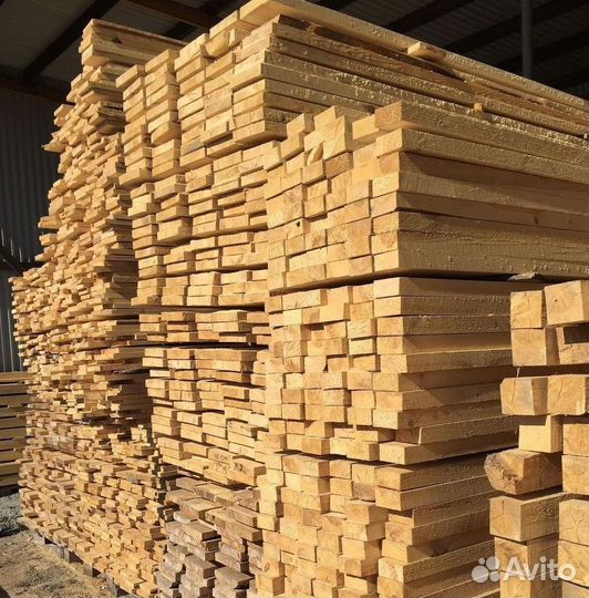 Доска обрезная 40х150х6000