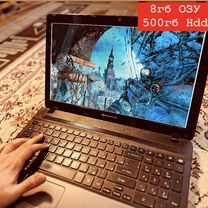 Игровой Ноутбук Acer 4ядра/8гб/500гб/6620g