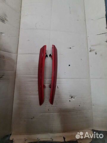 Hyundai solaris 2 задний отражатель бампера