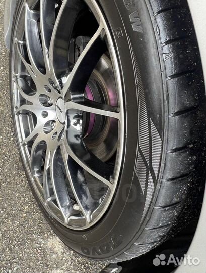 Оригинальные колеса rays homura. r19. 5x114.3
