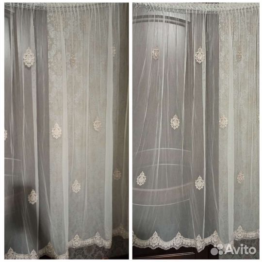 Тюль новая