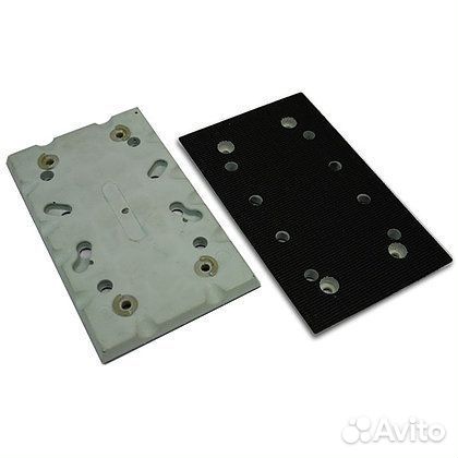 Подошва шлифовальная, 80х130 мм, 12 отв