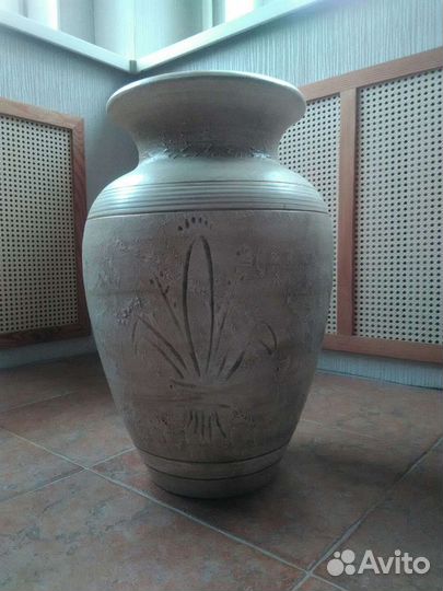 Ваза напольная керамическая