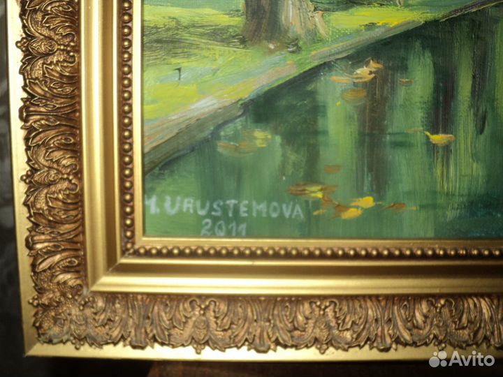 Картина маслом 40*30 см в раме