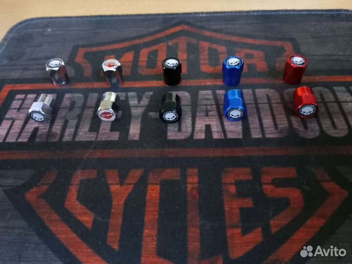 Колпачки для колесных ниппелей Harley Davidson