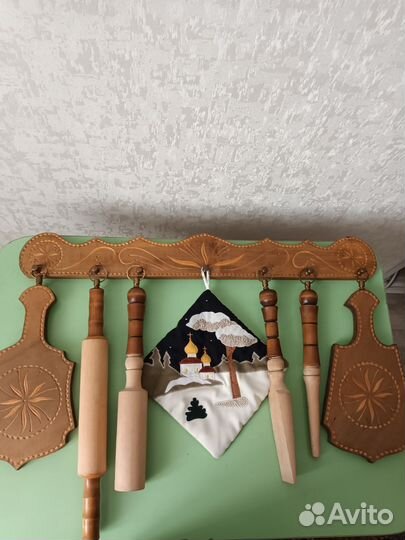 Кухонный набор из дерева