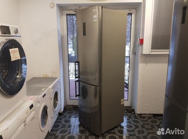 Холодильник бу LG на гарантии