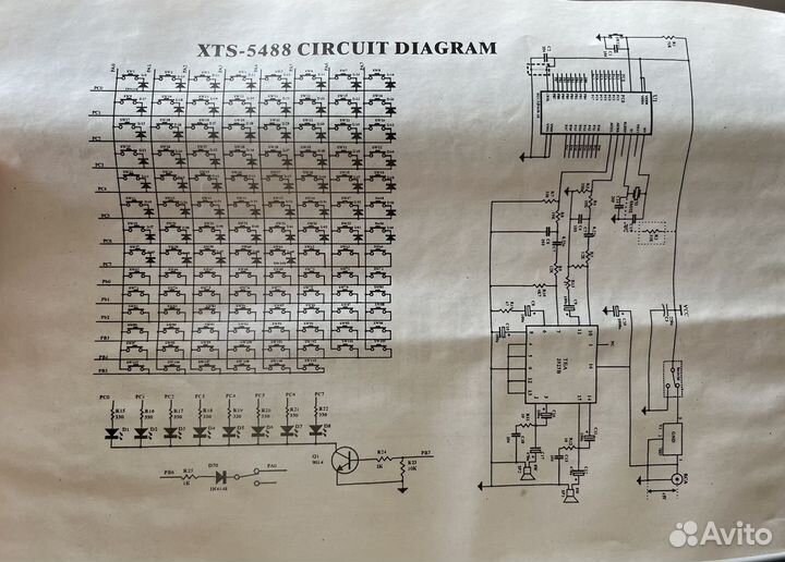 Синтезатор Angelet XTS-5488