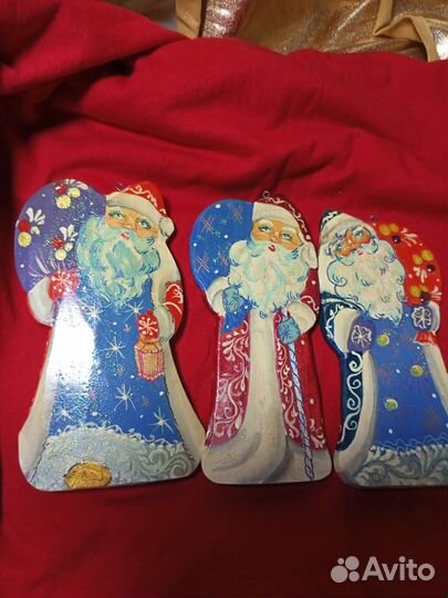 Новогодние игрушки подвески