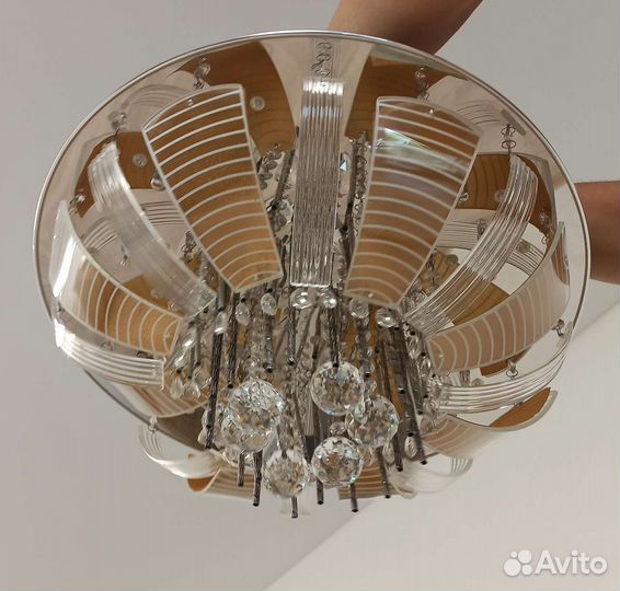 Люстра потолочная с пультом