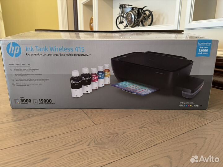 Принтер hp Ink Tank wireless 415