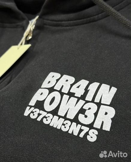 Худи Vetements Brain Power