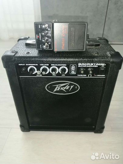 Гитарный усилитель, педаль, boss MT-2 Metal Zone