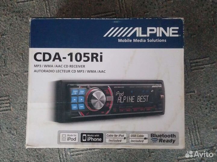 Alpine cda 105ri