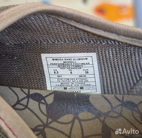 Слипоны женские Merrell 39р