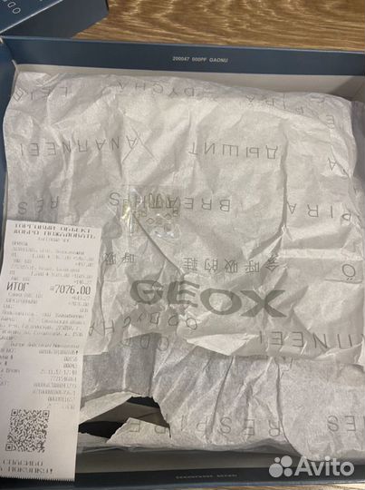 Зимние сапоги Geox