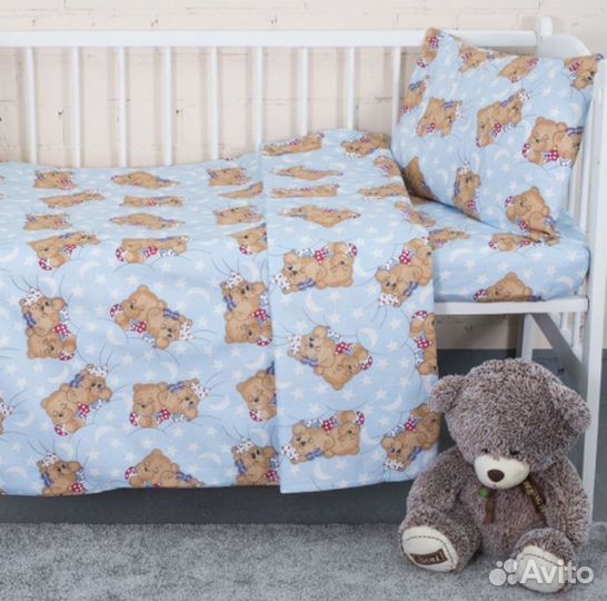 Детское постельное белье в детскую кроватку