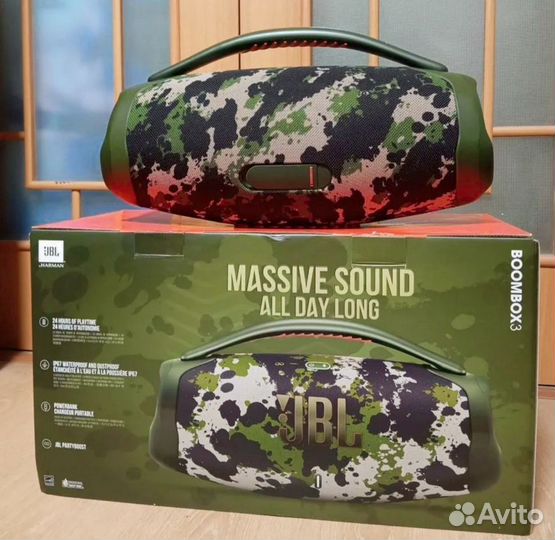 JBL Boombox 3 камуфляж 180 Вт