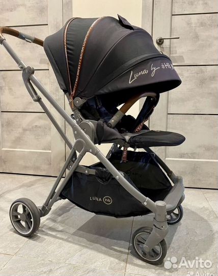 Коляска happy baby luna. 180 см спальное