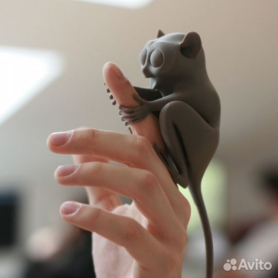 Фигурка тарсиера на карандаш или палец, 3D печать