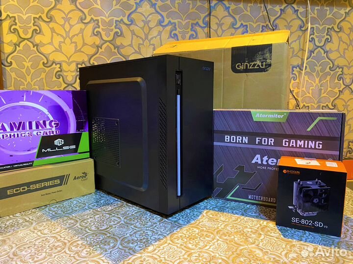 Новый мощный игровой компьютер 20Ядер/16GB/SSD512G